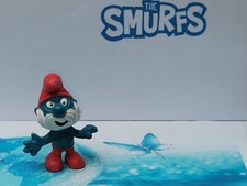 Puffi Grande Puffo  20001  Smurfs Pitufo Papa variante 2B Pej © W.Germany P.nero