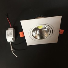 Set Faretti Incasso 5w Led  —!!! 3 Pezzi !!!— controsoffitto