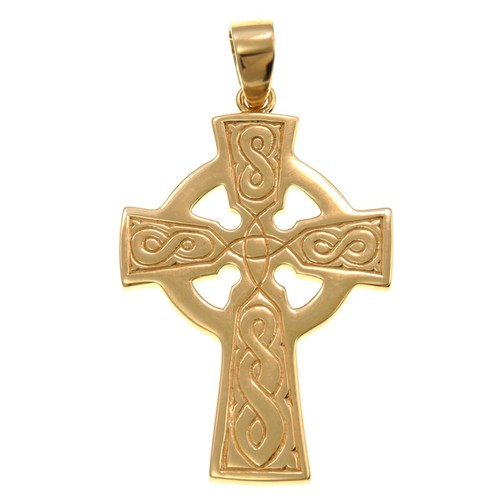 Ciondolo croce celtica oro - croce,