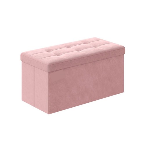 Puff pouf contenitore ecopelle - pouf,