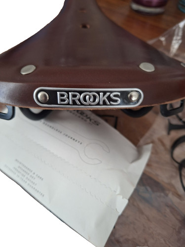 Sella bici brooks b17 pelle - sella,