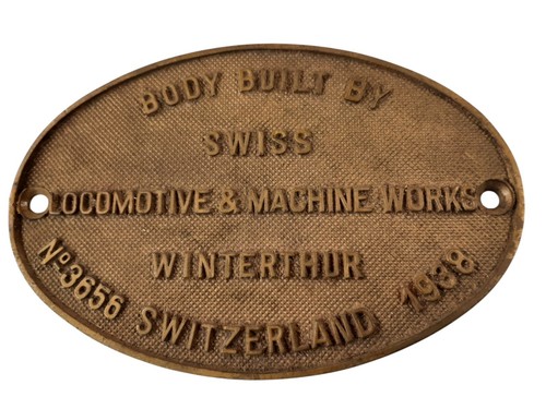 Targa originale swiss - targa,