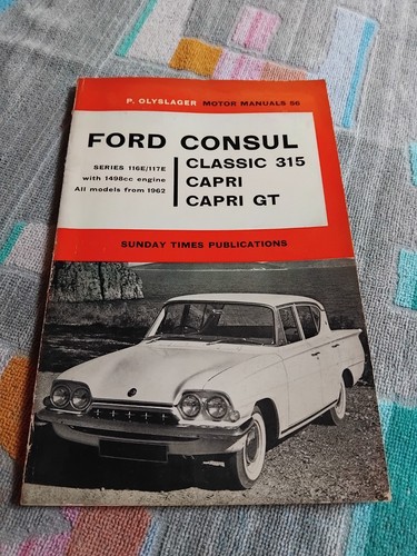Ford consul classic - ford, capri