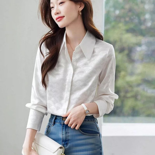 Camicia elegante donna bianca - camicia,