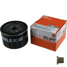 Filtro olio Mahle con vite di chiusura per Renault Fuego 1.4 TL/GTL 1.6 TS/GTS