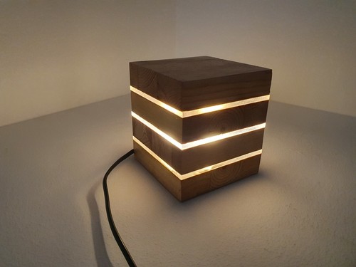 Lampada led artigianale - lampada, da