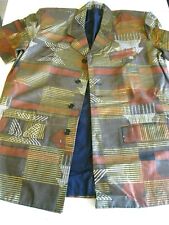 GIACCA CAMICIA ESTIVA UOMO ETNICA NUOVA LUSSO PROVENIENZA GUINEA CONACRY TG. 50