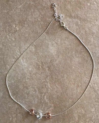 Collana donna cristalli simile - donna,