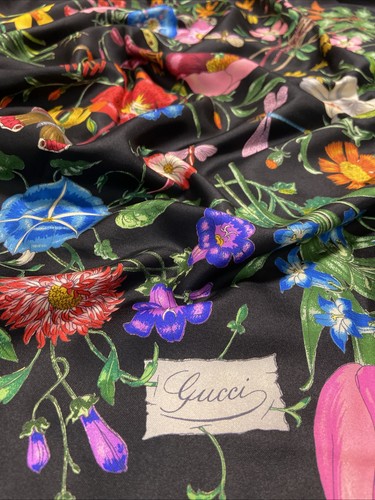 Sciarpa seta gucci flora 33 - seta,