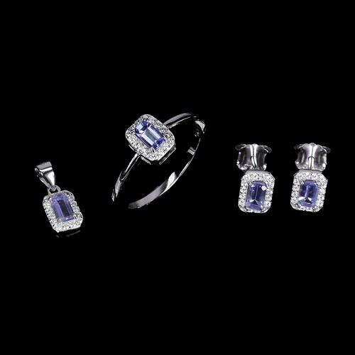 Set ciondolo orecchini - set,