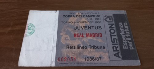 Biglietto juventus real madrid - biglietto,