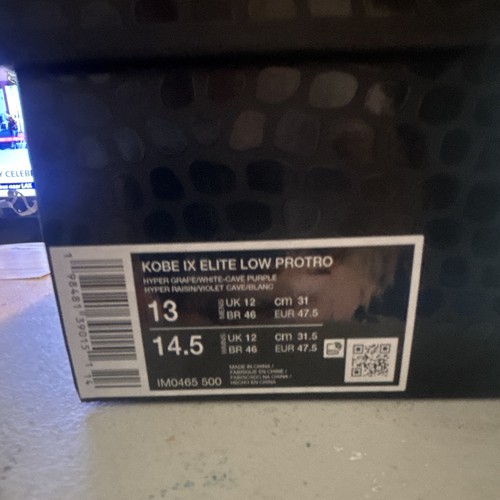 Nike kobe elite low protro - elite,