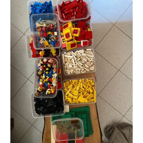 Lotto lego vintage anni 80 - lego, 70/80