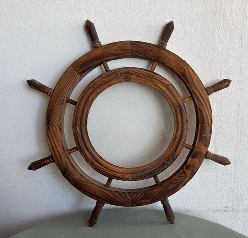 Timone decorativo legno - decorativo, in