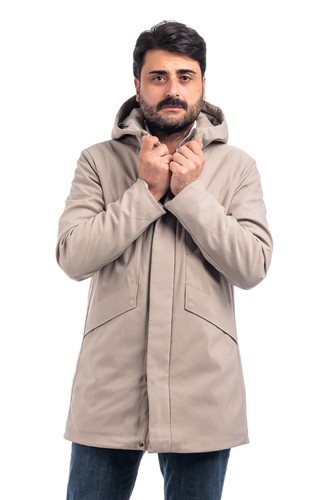 Piumino uomo lungo sartoriale - piumino,
