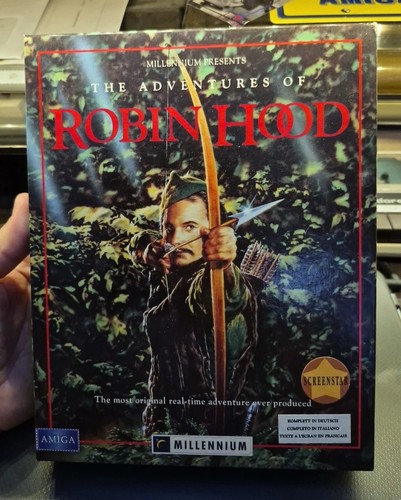 Robin hood game commodore - game, x