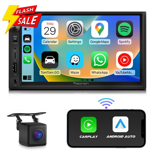 Eonon qled double din - eonon, 7"