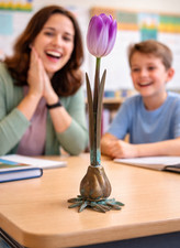 Vaso portacandele vintage