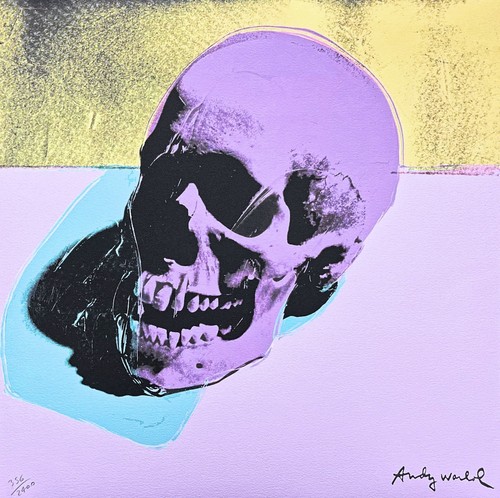Andy warhol teschio - andy,