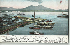 NAPOLI - Veduta del Porto e
