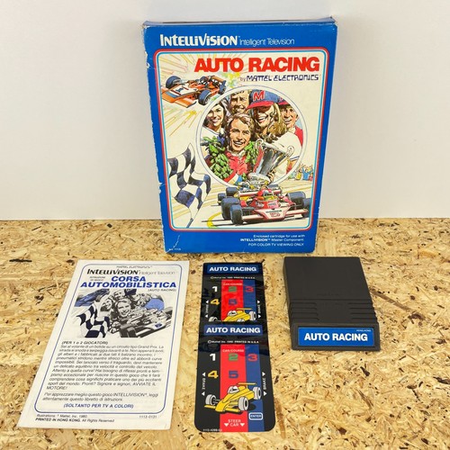 Auto racing intellivision cib - racing,