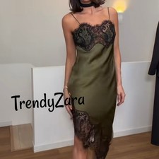 NEW ZARA AW25 ASYMMETRIC SATIN