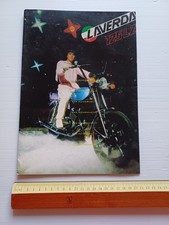 Laverda 125 LZ Standard Custom Sport Elegant 1981 depliant originale italiano
