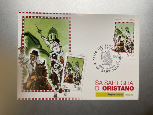 2010 cartolina filatelica - cartolina,