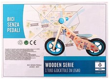bicicletta in legno senza