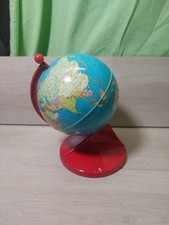 mappamondo in latta anni 50