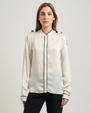 Camicia alla coreana donna Fracomina in seta