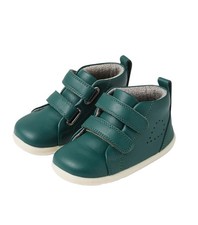 Bobux SU Grasscourt Hi Sneaker da ragazzo nella foresta pluviale