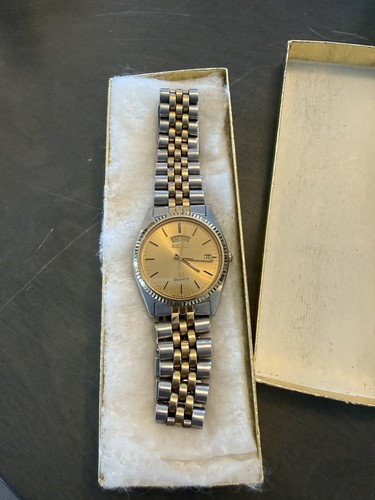 Seiko president two tone - president, two-tone