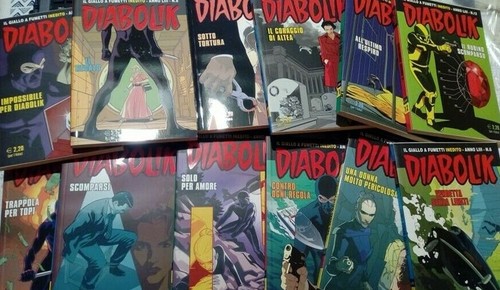 Fumetto diabolik anno - diabolik,