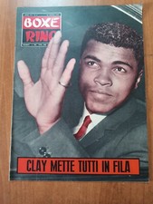 pugilato BOXE RING 6/1967 Cassius Clay, Billy Walker e Karl Mildenberger