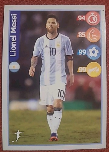 Messi argentina panini 2018 - argentina,