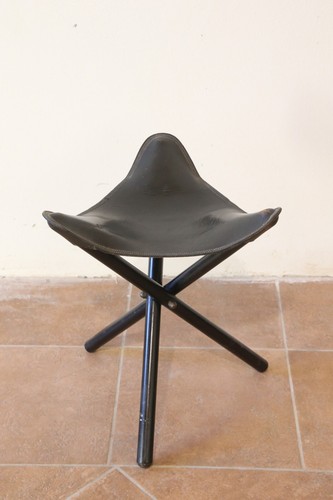 Sgabello richiudibile tripode - sgabello,