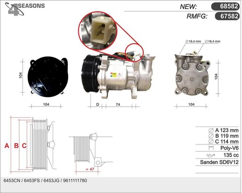 Compressore aria condizionata