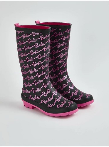 Barbie stivali wellington neri - barbie,