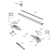 Thule Wingbar Edge Ricambi