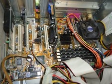 ASUS TUV4X Scheda Madre RETRO VINTAGE + INTEL P3 1Ghz 1Gb SDRAM nVidia Modem LAN