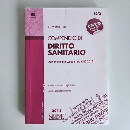 Compendio diritto sanitario - di,