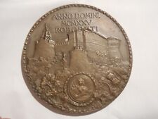 medaglia inaugurazione campana caduta Grande Guerra Rovereto 1925 80mm