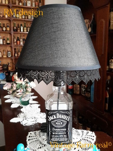 Lampada bottiglia jack - lampada,
