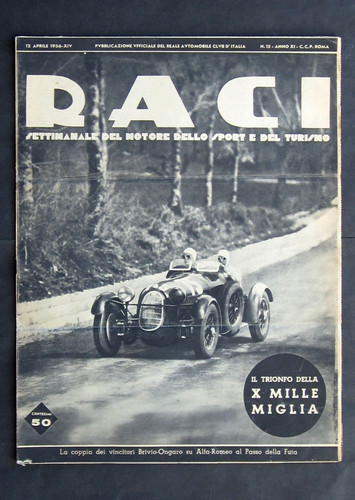 Raci brescia mille miglia - x,