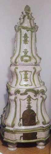 Stufa legna maiolica - a,