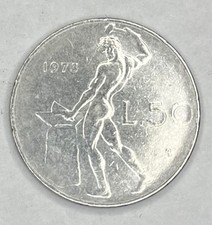 Italy 50 Lire 1973-R Coin