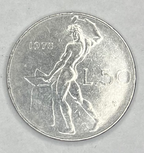 Italy lire 1973 - 50, 1973-r