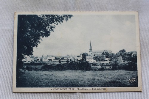 Cpa 1946 plouneour trez vue - cpa, trez,