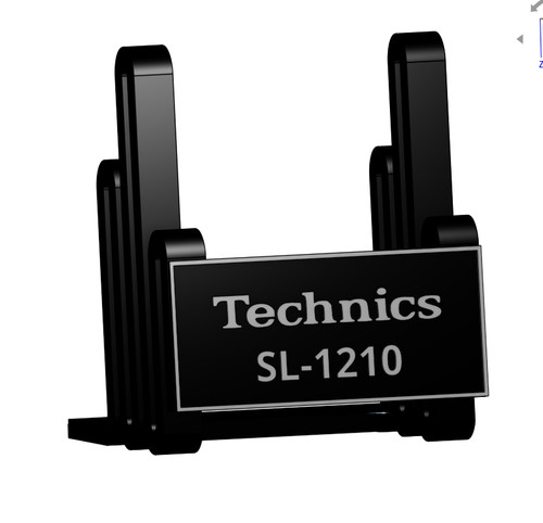 Technics 1210 espositore - technics, sl-1210